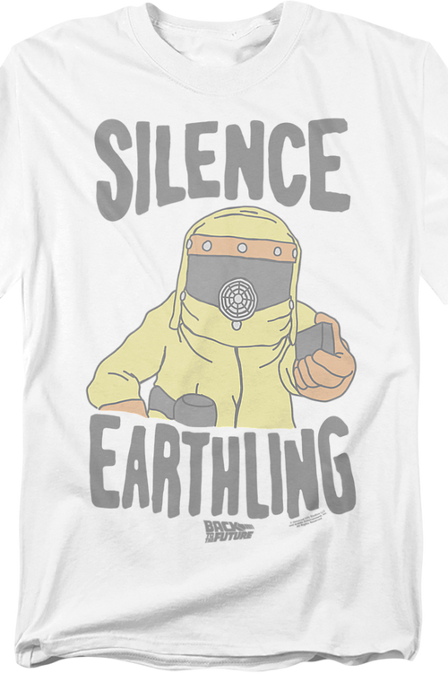 Vintage Silence Earthling Back To The Future T-Shirt