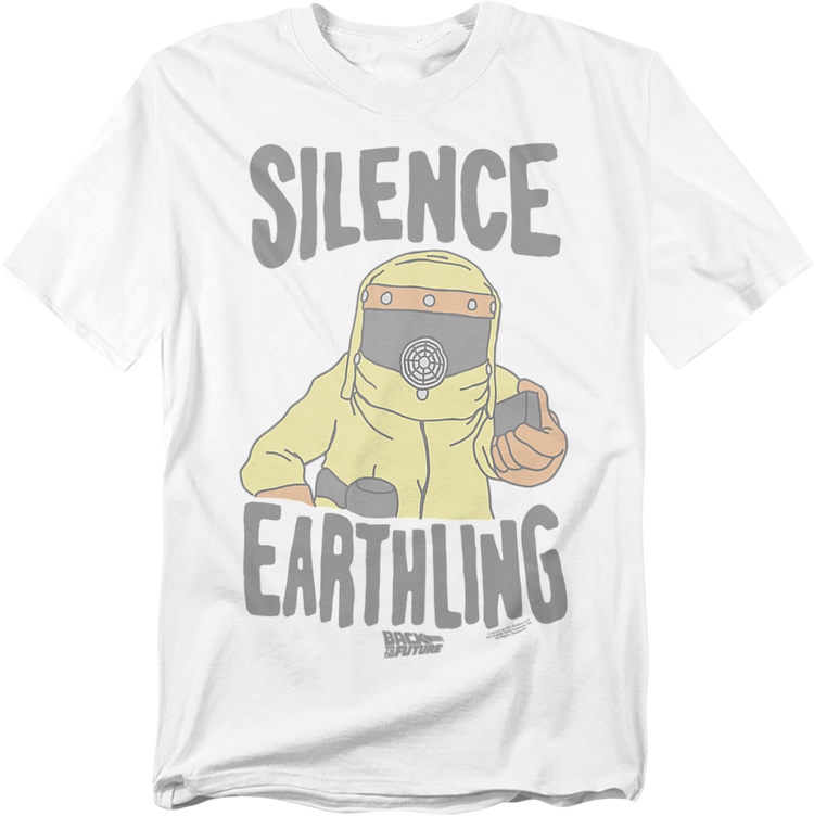 Vintage Silence Earthling Back To The Future T-Shirt