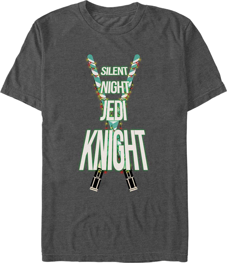 Silent Night Jedi Knight Star Wars T-Shirt
