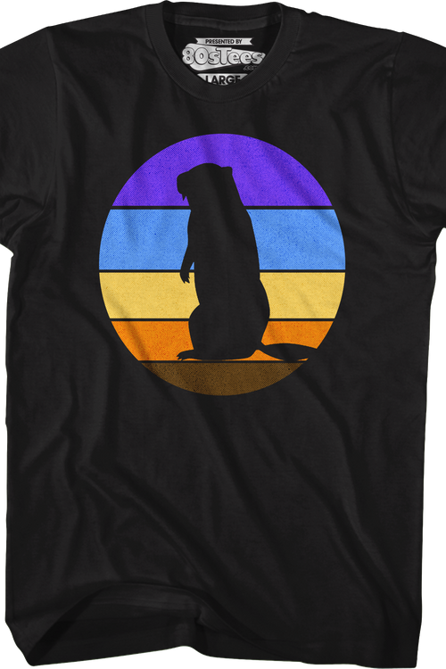 Silhouette Groundhog Day T-Shirt