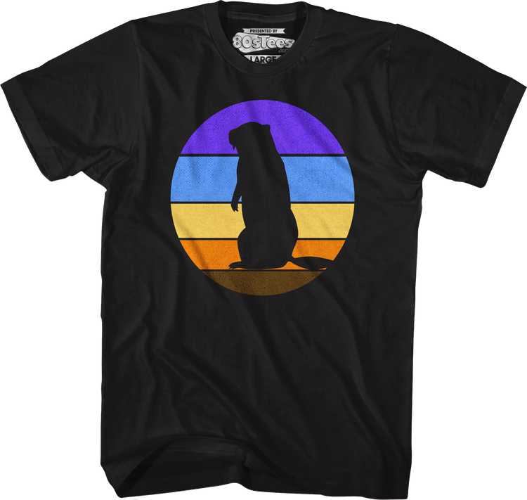 Silhouette Groundhog Day T-Shirt