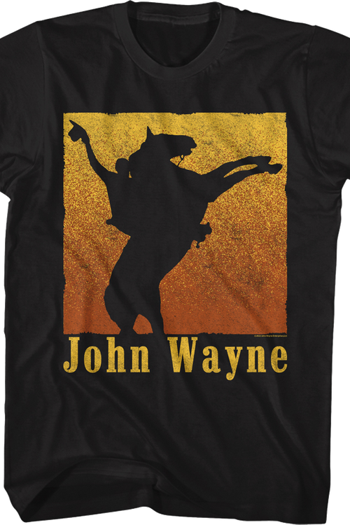 Silhouette John Wayne T-Shirt