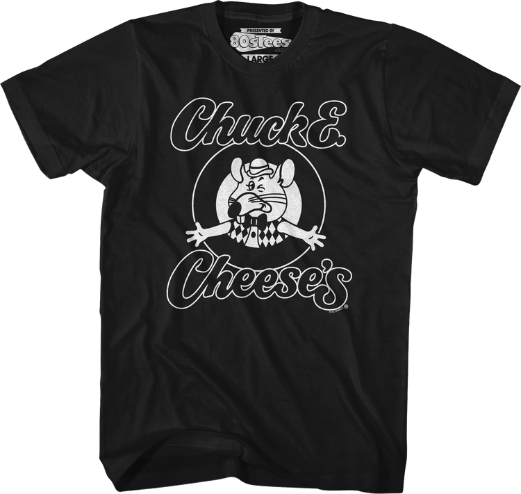 Simple Circle Chuck E. Cheese T-Shirt