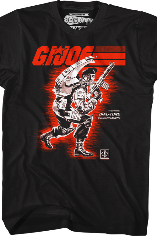 Simple Box Art Dial-Tone GI Joe T-Shirt