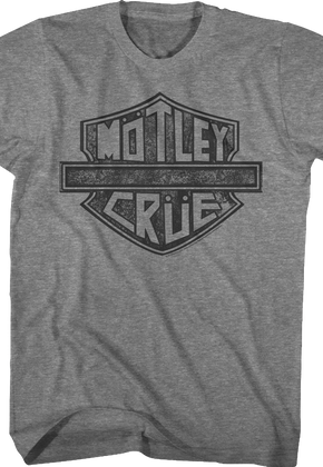 Simple Motorcycle Logo Motley Crue T-Shirt