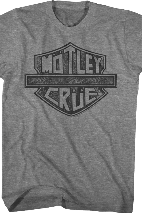 Simple Motorcycle Logo Motley Crue T-Shirt