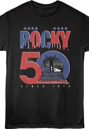 Since 1976 50th Anniversary Rocky T-Shirt