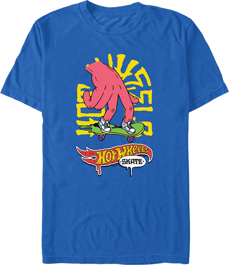 Skate Fingerboard Hot Wheels T-Shirt