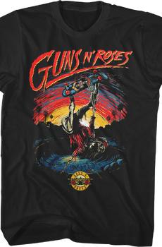 Skateboard Guns N' Roses T-Shirt