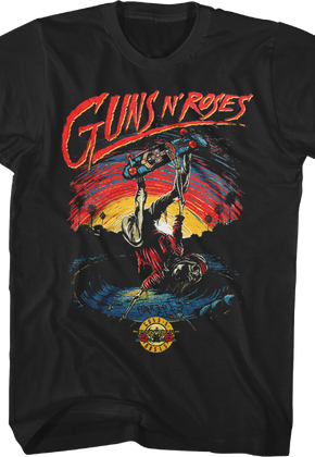 Skateboard Guns N' Roses T-Shirt