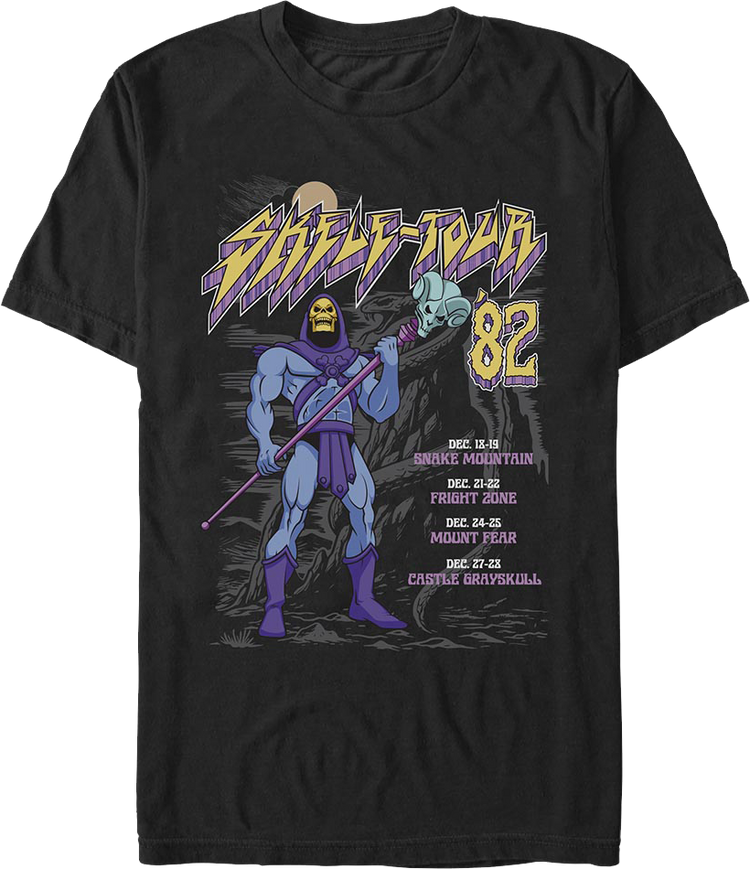 Skele-Tour '82 Masters Of The Universe T-Shirt