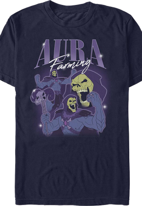 Skeletor Aura Farming Masters Of The Universe T-Shirt