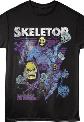 Skeletor Collage Masters of the Universe T-Shirt