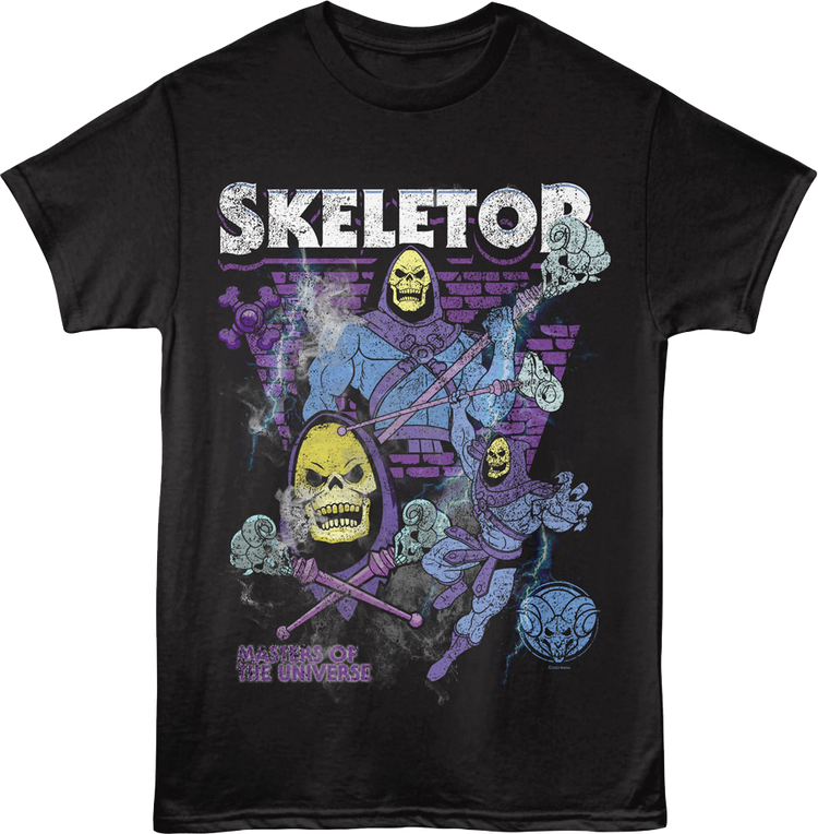 Skeletor Collage Masters of the Universe T-Shirt