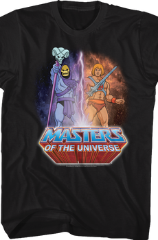 Skeletor vs He-Man Masters of the Universe T-Shirt
