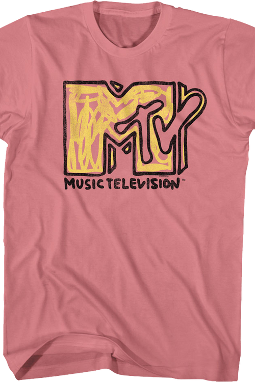 Sketch Logo MTV Shirt