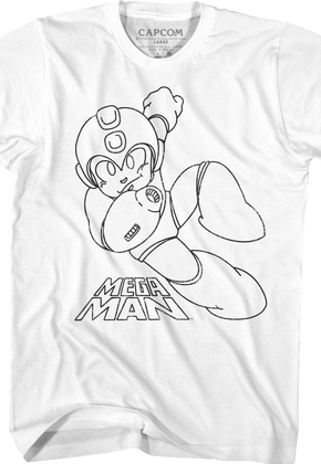 Sketch Mega Man T-Shirt