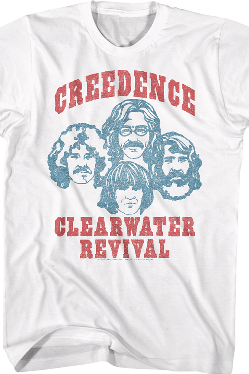 Sketches Creedence Clearwater Revival T-Shirt