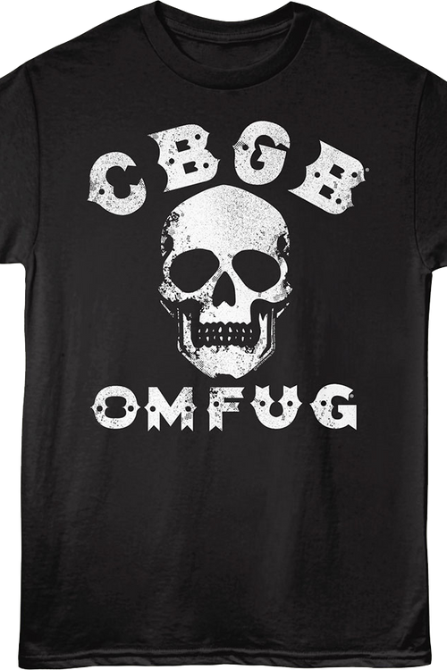 Skull CBGB T-Shirt