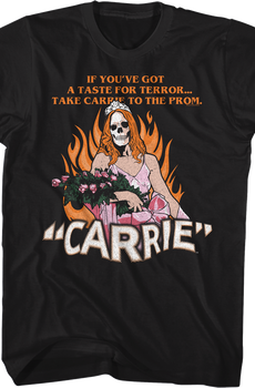 Skull Prom Queen Carrie T-Shirt