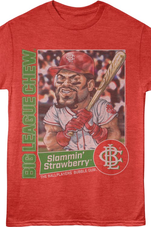 Slammin' Strawberry Batter Up Big League Chew T-Shirt
