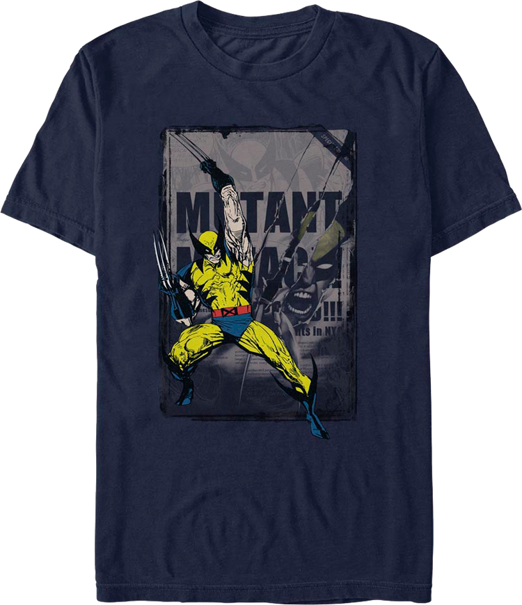 Slashed Wolverine Marvel Comics T-Shirt