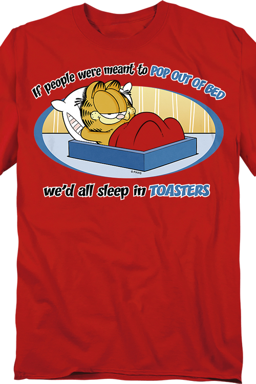 Sleep In Toasters Garfield T-Shirt