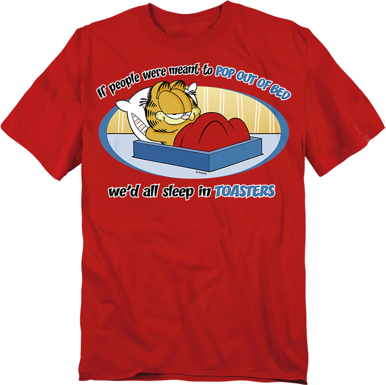 Sleep In Toasters Garfield T-Shirt