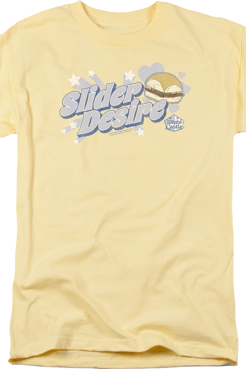 Slider Desire White Castle T-Shirt