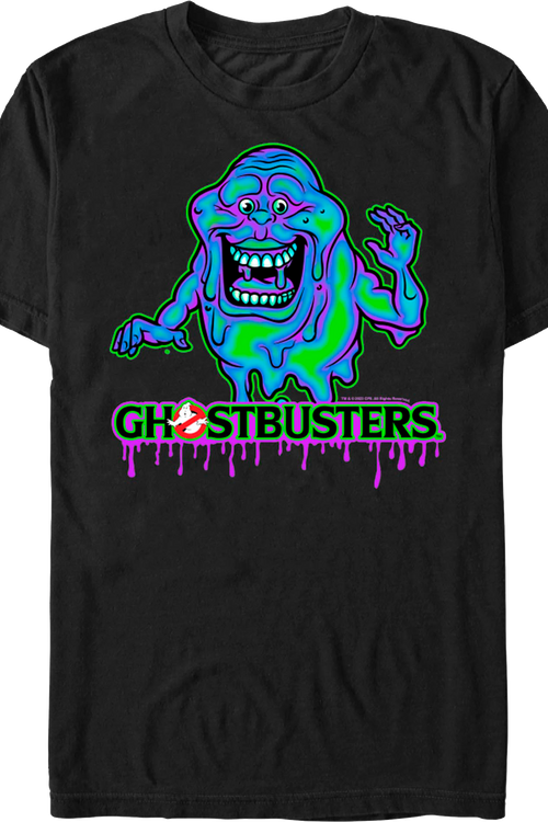 Slimer Colorful Little Spud Ghostbusters T-Shirt