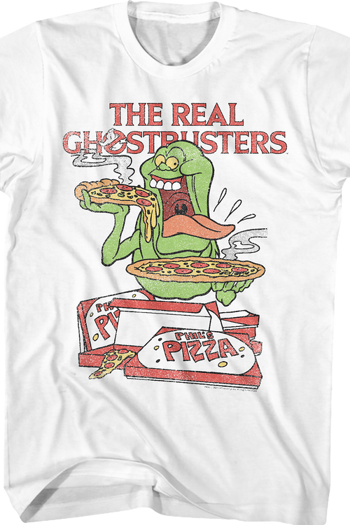 Slimer's Pizza Real Ghostbusters T-Shirt