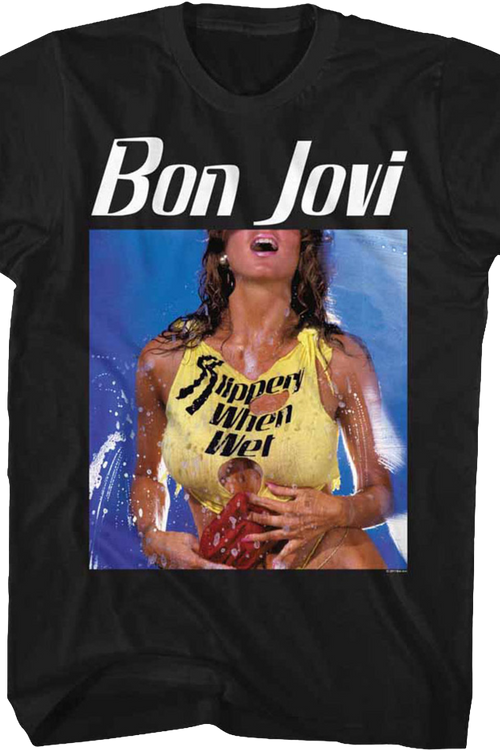Slippery When Wet Bon Jovi Shirt