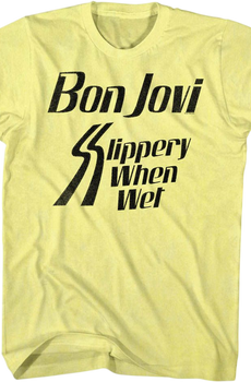 Slippery When Wet Bon Jovi T-Shirt
