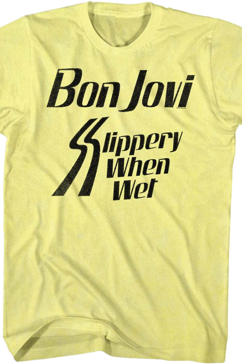 Slippery When Wet Bon Jovi T-Shirt