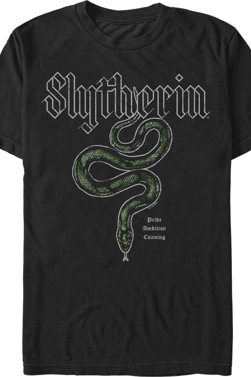 Slytherin Pride Ambition Cunning Harry Potter T-Shirt