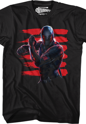 Snake Eyes Action Pose GI Joe T-Shirt