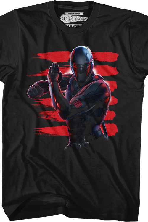 Snake Eyes Action Pose GI Joe T-Shirt