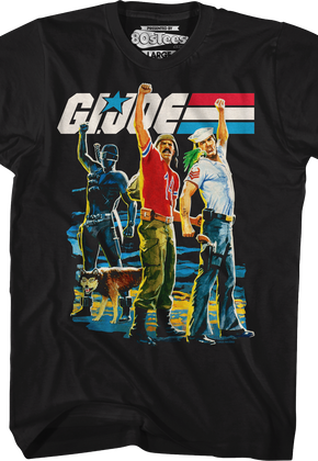Snake Eyes, Bazooka, Shipwreck Yo Joe! GI Joe T-Shirt