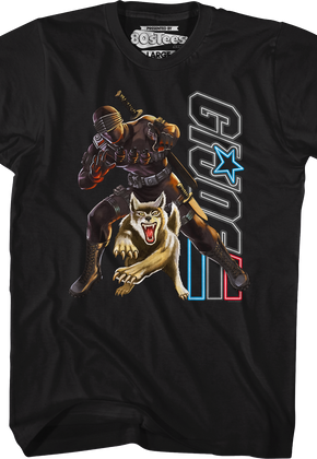 Snake Eyes & Timber Action Poses GI Joe T-Shirt