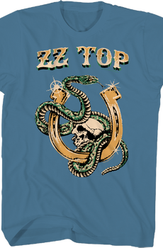 Snake & Skull ZZ Top T-Shirt