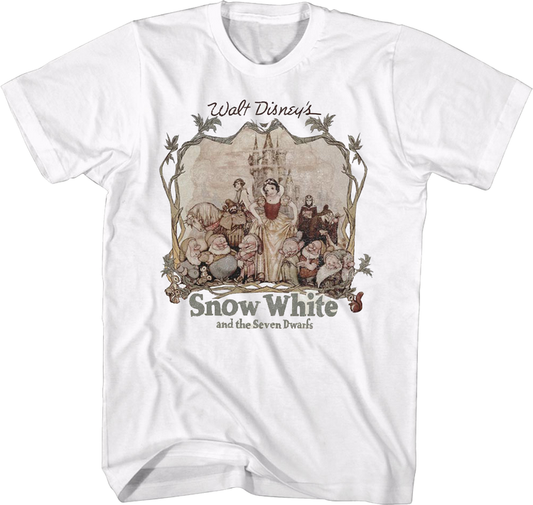 Snow White and the Seven Dwarfs Poster Disney T-Shirt