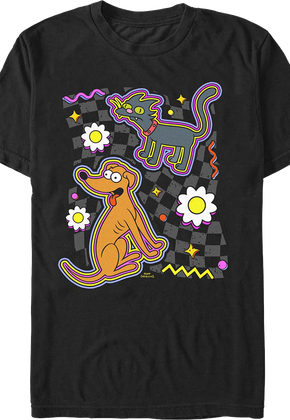 Snowball & Santa's Little Helper Simpsons T-Shirt