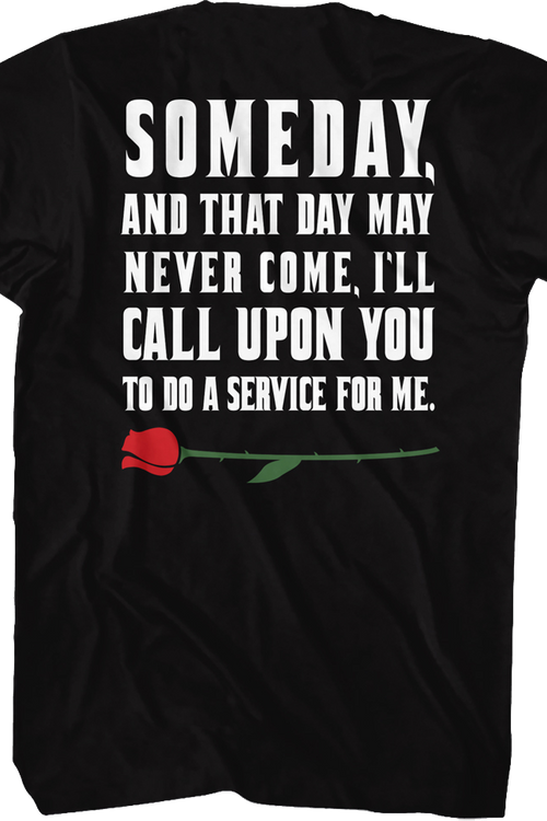 Someday Front & Back Godfather T-Shirt