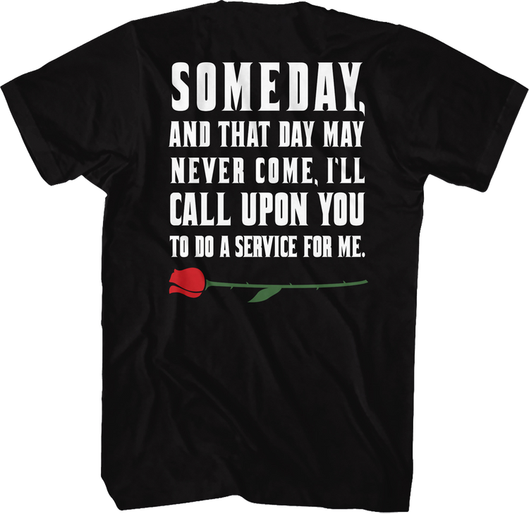 Someday Front & Back Godfather T-Shirt