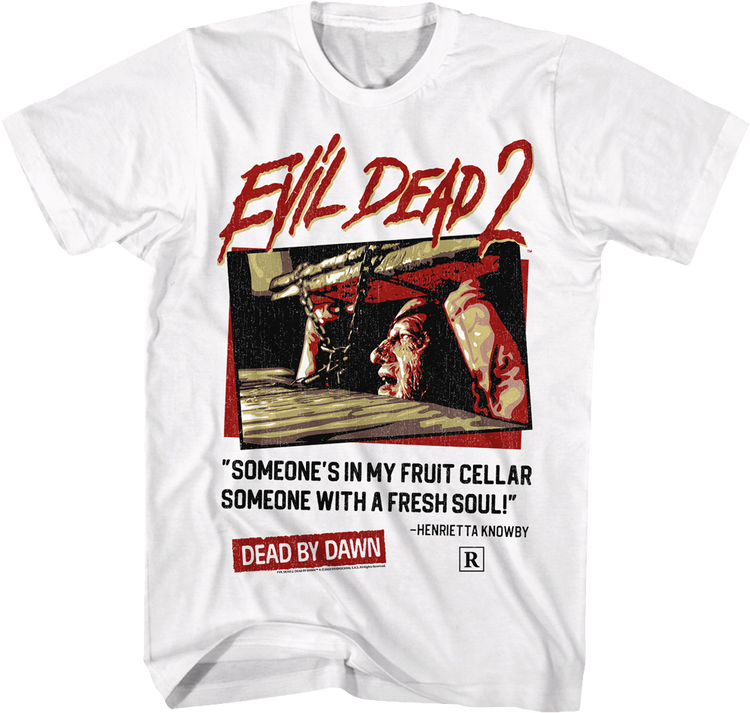 Someone's In My Fruit Cellar Evil Dead T-Shirt