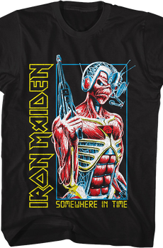 Somewhere In Time Cyborg Iron Maiden T-Shirt