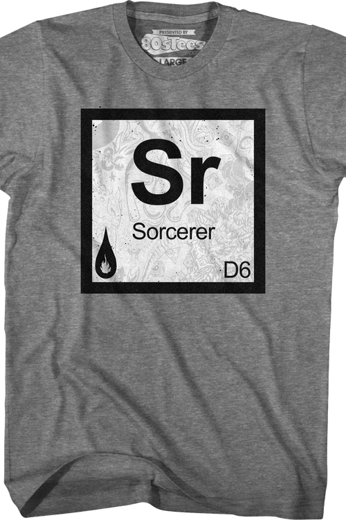 Sorcerer Element Symbol Dungeons & Dragons T-Shirt