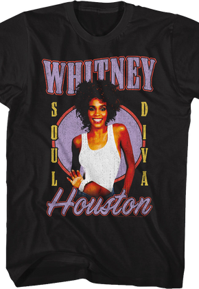 Soul Diva Whitney Houston T-Shirt