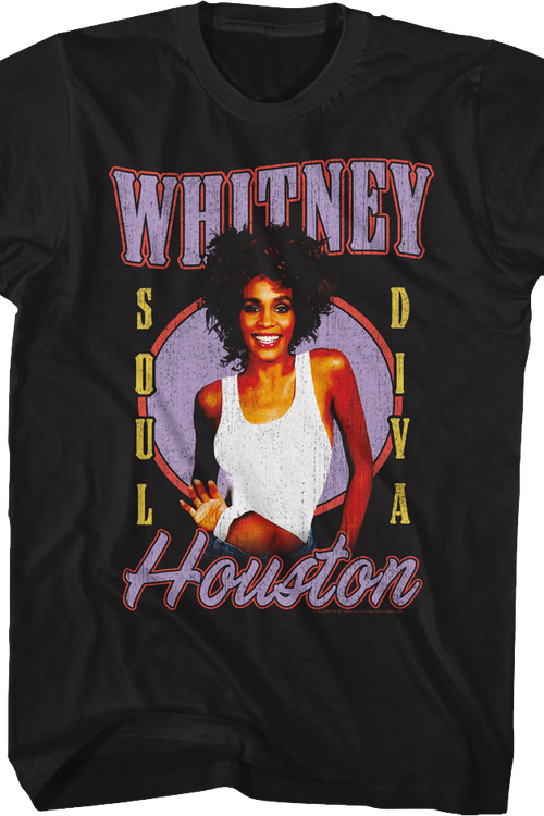 Soul Diva Whitney Houston T-Shirt