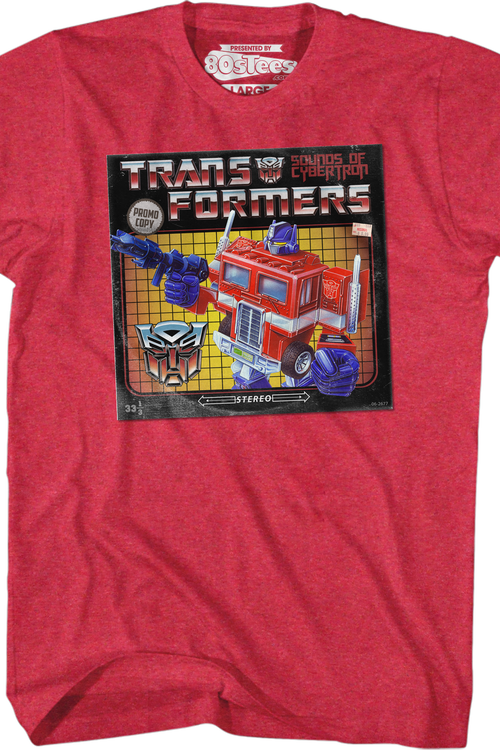 Sounds of Cybertron Transformers T-Shirt